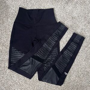 Alo High Waist Moto Leggings